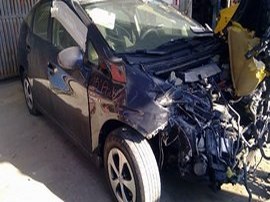 2015 TOYOTA PRIUS GRAY  1.8L AT.  Z24882